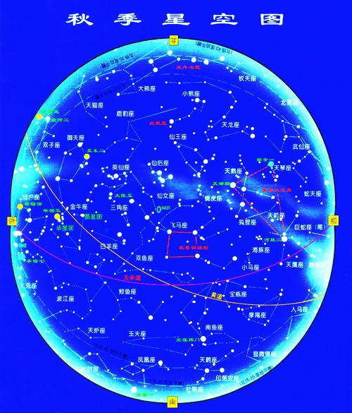 谁有88个星座的位置图