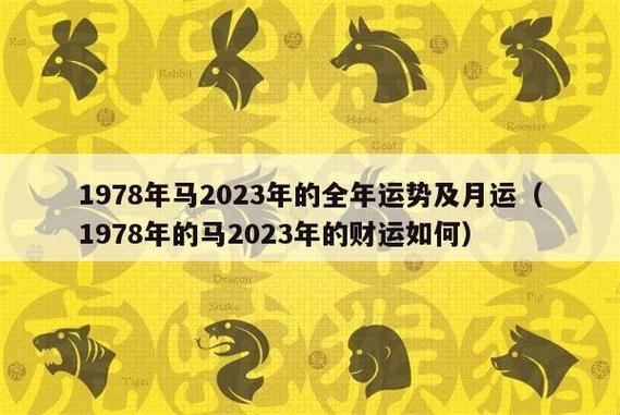 1978年马2023年的全年运势及月运(1978年的马2023年的财运如何)