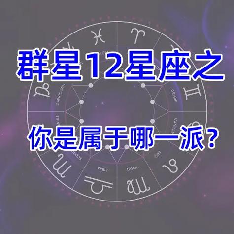 群星12星座之----你是哪一派