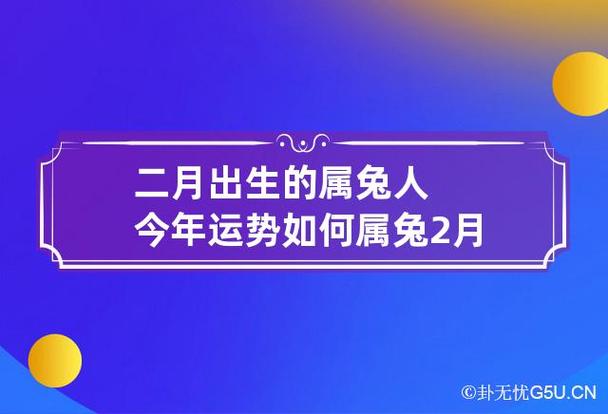 二月出生的属兔人今年运势如何 属兔2月出生的人命运