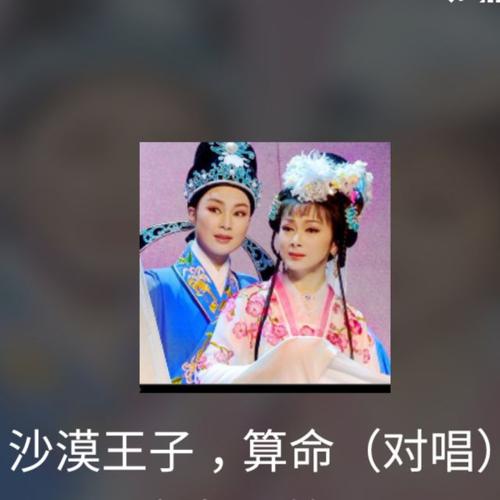 越剧 沙漠王子.算命对唱【赵志刚,孙智君】