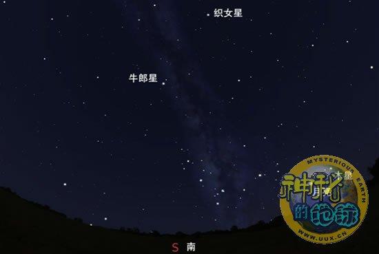 七夕夜如何寻找牛郎星与织女星