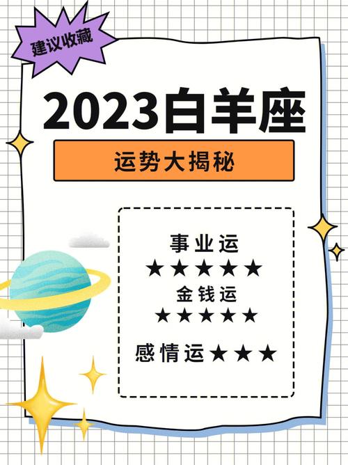 2023年白羊座运势大揭秘,收藏起来