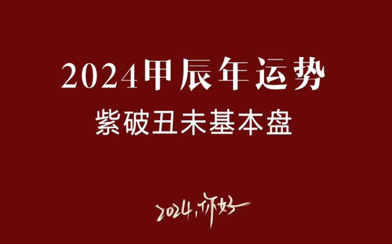 闲聊紫微|2024甲辰年紫破丑未基本盘流年运势