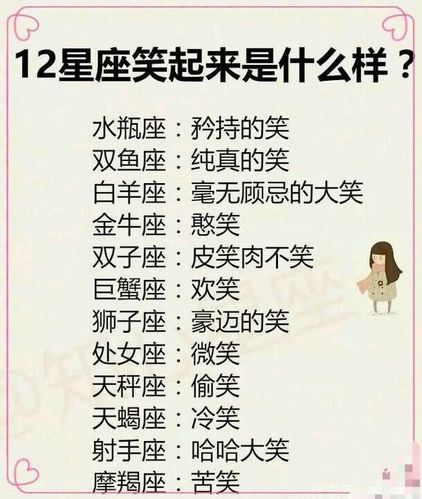 12星座笑起来是什么样子他们的性格又啥样呢